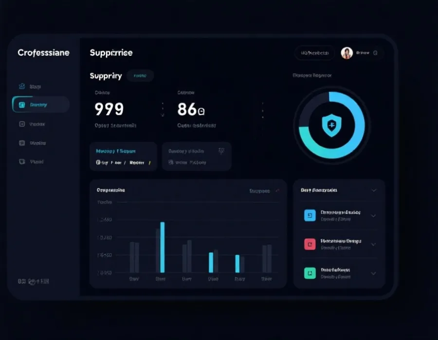 澳洲幸运10VIP数据中心客户支持与安全通信示意图
